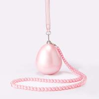 2025 bolso de palmo oblicuo de hombro nuevo europeo y americano para mujer, bolso de acrílico de concha de forma especial, bolso de embrague de cena de boda de moda - details 8