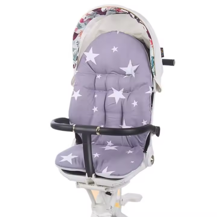 Almohada para asiento, forro para asiento, cojín para cochecito, accesorios para cochecito, alfombrilla para coche, cojín para cochecito de bebé, colchón con carrito - 1