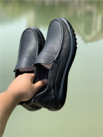 Cuero de vaca de cuero genuino de un pedal zapatos de cuero de los hombres de cara suave de suela suave cómodos de negocios y de ocio zapatos de los hombres que sobreajustan los zapatos de conducción - details 11