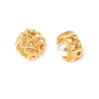 5 uds. De cuentas redondas de latón de Color dorado mate, estilo Vintage, pulseras de cuentas nepalesas, cuentas espaciadoras, suministros para fabricación de joyas, accesorios Diy - details 13