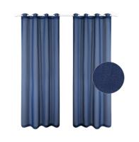 Visillo de cortina Doris 140x260cm para decorar sala de estar y dormitorio - 100% poliéster - details 6