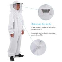 Protector profesional para apicultores, TRE de cuerpo completo transpirable para mantener abejas, equipo de protección para apicultura - details 6