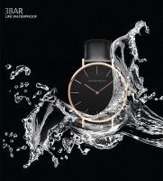 Reloj de pulsera Unisex sencillo y delgado para hombre, de lujo, de primera calidad, con envío directo, informal, deportivo, resistente al agua, color negro - details 14