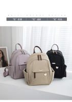 Mochilas pequeñas para mujer, bolsos de uso diario, bolso informal de mano, tela Oxford duradera, bolso de libros de moda, superligero - details 2