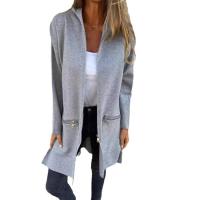 Chaquetas con capucha para mujer, abrigos de color sólido, sudaderas con capucha para mujer, moda de otoño - details 8