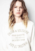 Sudadera con capucha bordada de algodón rosa para mujer, Jersey clásico de nicho francés ZV, 24 principios de otoño, nuevo - details 32
