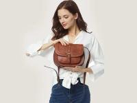 Bolso cruzado de cuero PU ajustable Bolso de hombro bohemio con correa larga - details 8