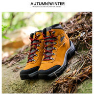 Zapatos de senderismo de cuero de alta calidad para hombre, botas de acampada resistentes al desgaste para exteriores, zapatos de Trekking, zapatillas de caza y escalada - details 23