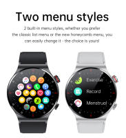Relojes inteligentes hombre Fitness exterior deporte Música podómetro heart rate blood pressure mujer Bluetooth llamada Negocio watch - details 12