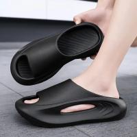 Zapatillas de coco paso en la sensación de mierda deportes al aire libre fondo grueso hombres usan zapatillas geniales zapatillas de playa eva. - details 9