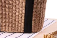OEM, productos más populares, venta al por mayor, bolso de mano tejido con asa superior de color veraniego, bolsos de hombro para mujer - details 4