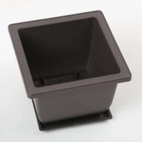 Plantas jugosas cuadradas, ovaladas, hexagonales, bonsái, pequeño éter de plástico en ETA, imitación cerámica morada, venta al por mayor - details 3