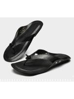 Sandalias retro antideslizantes y resistentes al desgaste para hombre, zapatos de playa transpirables de cuero de gran tamaño, de verano - details 2