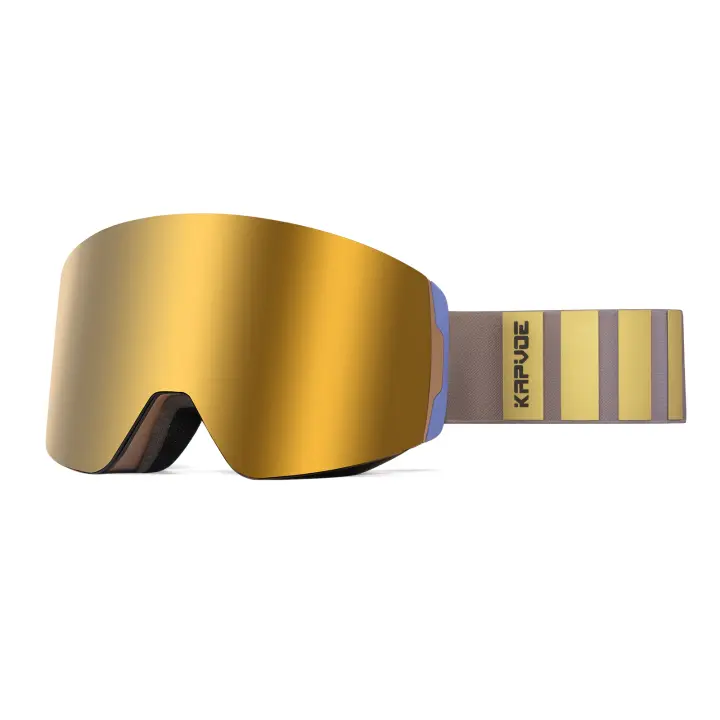 Gafas de esquí Kapvoe Nuevas Doble Capa Anti-Niebla para Snowboarding Material Superior Deportes al Aire Libre Esquí - 1
