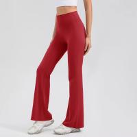 Pantalones acampanados de cintura alta de talla grande, pantalones de Yoga, pantalones cortos, mallas de entrenamiento, pantalones acampanados deportivos, pantalones deportivos para mujer - details 9