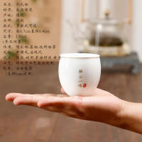 Taza maestra de cerámica de celebridades de Internet, juego de Kung Fu con orejas, tamaño, tazón de té, taza para beber en el hogar - details 7