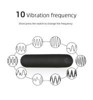 Leten Vibrador de Aguja G Spot Mini Masajeador Vaginal Anal Récargable USB - details 5