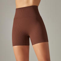 Hamidou-pantalones cortos deportivos de Yoga para mujer, mallas sin costuras para correr, ciclismo, cintura alta, entrenamiento, gimnasio, Verano - details 46