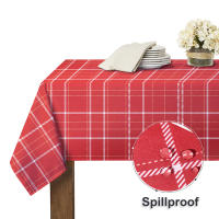 RYB-Mantel decorativo a cuadros para el hogar, impermeable, a prueba de aceite, grueso, Rectangular, cubierta de mesa de boda, paño de mesa de café con 3 colores - details 11