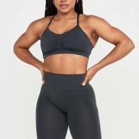 Conjunto de Gimnasio para Mujer de 2 Piezas Sujetador Deportivo sin Costuras - details 11
