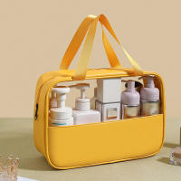 Bolsa De Viaje Portátil Para Mujer Transparente Impermeable Almacenamiento De Maquillaje Pouch Organizador De Cosméticos - details 8