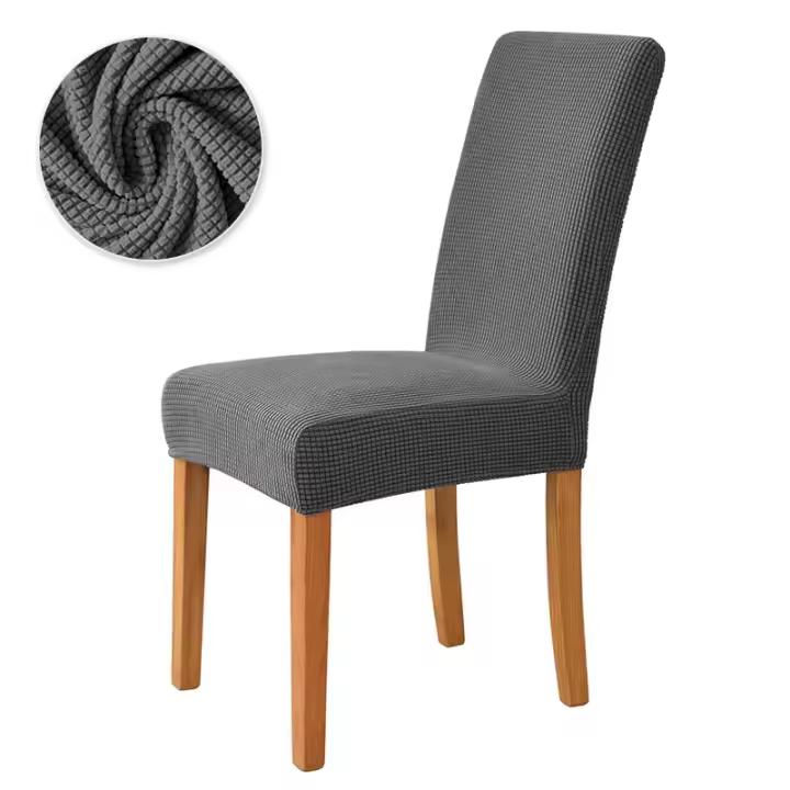 Funda elástica para silla, funda barata para silla, tamaño Universal, asiento elástico para casa, fundas para sillas de sala de estar, para comedor en casa - 1