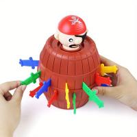 Juego de Tablero Interactivo de Cubo Pirata Juguete de Pequeño para Niños - details 4