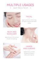 Suero facial blanqueador Sakura, antienvejecimiento, líneas finas, aprieta los poros, mejora el pigmento de melanina, crema hidratante opaca, ilumina el cuidado de la piel - details 14