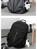 Mochila escolar de gran capacidad para hombre y mujer, morral Universal con colgante para ordenador, 1 unidad, 14 pulgadas - details 18