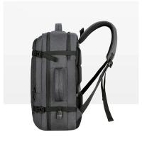 Mochila de viaje USB 40LExpandable, bolsas de transporte aprobadas por vuelo para aviones, mochila duradera resistente al agua de 17 pulgadas para hombres - details 26