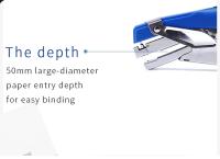 Grapadora manual BAOKE ST1106 26/6 24/6 con grapas - details 4