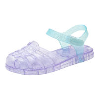 Zapatos de princesa de gelatina de cristal Zapatos de cueva de bebé Zapatos romanos para niñas Zapatos de playa de suela suave - details 24