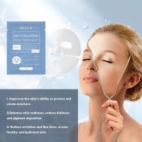 Mascarilla Facial de Colágeno para Anti-Arrugas Reafirmeza la Piel Hidratación Iluminación - details 3