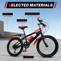 Bicicleta de Montaña de Acero de Carbono Ajustable a la Altura Estilo Urbano con Frenos de Caliper, Botella de Agua, Compas Material de Acero al Carbono Deportes y Exteriores - details 3