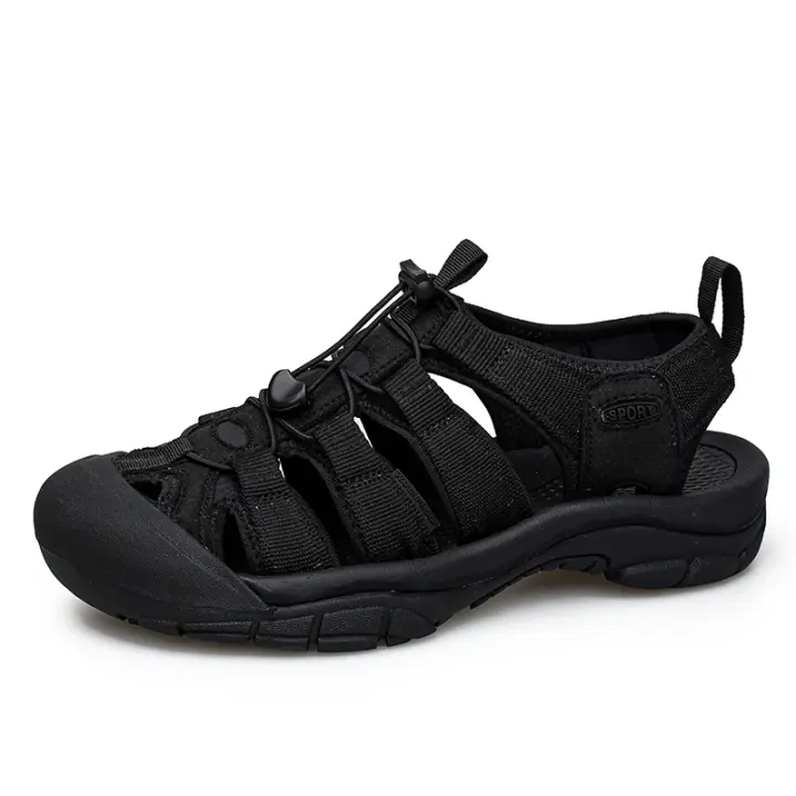 Sandalias unisex de verano para exteriores, antideslizantes, para deportes de senderismo, cómodas sandalias de playa, zapatos de agua transpirables - 1