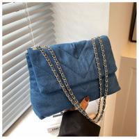 Bolso Vaquero De Mujer, Bolso De Hombro Azul, Maletín, Bandolera, Gran Capacidad, Bolso De Calle - details 22