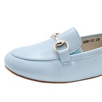 Nuevos zapatos planos resistentes, zapatos casuales de piel de vaca para niños - details 4