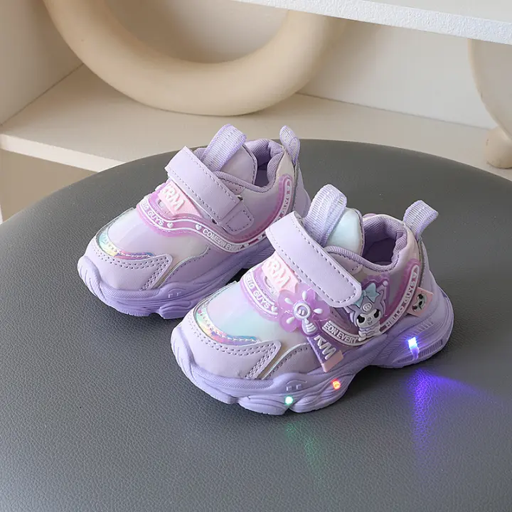 Zapatillas Deportivas para Niños Primavera-Otoño Zapatos Casuales Iluminados - 1
