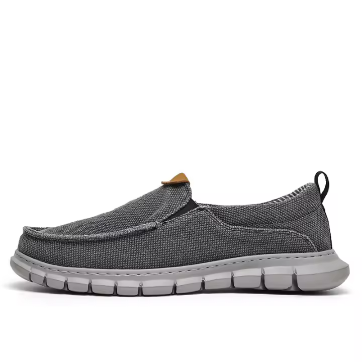 Los zapatos de lona para hombre son ligeros e informales, y los pies de los zapatos de tela son anchos. - 1