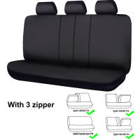 Cubiertas Universales de Asiento Trasero de Poliéster Autoking Adecuado para la Mayoría de los Coches Sedán SUV Camión y Caja Accesorios de Interior de Coche - details 0