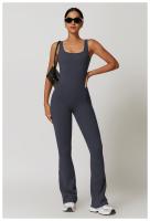 Mono de Yoga ajustado para mujer, Adelgazante y adelgazante, con un traje de Yoga y Fitness integrado ligeramente acampanado - details 14