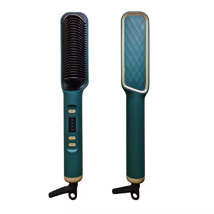 Alisador de Pelo LCD de Gran Ventaja Ión Negro No Daño a la Plancha de Pelo - 1