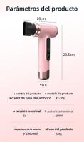 Secador de pelo inalámbrico recargable portátil USB desenchufado estudiante dormitorio soplador de pelo gran viento secador de pelo - details 0