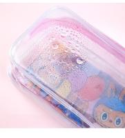 Estuche escolar con purpurina líquida (personaje Labubu) - Mochila de lápices infantil grande, impermeable y con estampados adorables - details 9