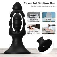 Potente juguete sexual con vibración de 10 frecuencias, Anal Bdsm, consolador con tapón Anal, vibrador, masaje de próstata, Vagina, juego para adultos - details 2