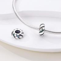 Encanto de Cuentas de Plata de Ley S925 100% Originales para Mujer Joyería DIY Material Principal de Zirconio Pulsera Ajuste de 3mm - details 42
