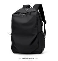 Mochila resistente al desgaste para viajeros, mochila informal de tela Oxford, mochila curva impermeable neutra para estudiantes de secundaria - details 29