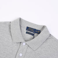Polo de Verano Casual Camiseta de Algodón Puro para Hombres Camiseta Suelta con Logo Bordado - details 1