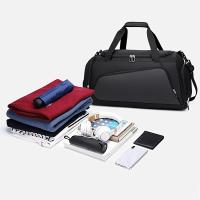 Bolsa de viaje informal para fitness con compartimento para zapatos, bolso deportivo para exteriores - details 3