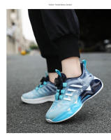 Nuevos zapatos deportivos ligeros para niños, zapatillas de deporte con hebilla giratoria para niños, zapatillas informales transpirables para correr, zapatillas de tenis para niños al aire libre - details 12